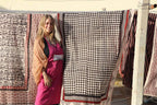 block printed cotton sarongs