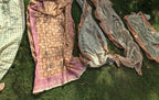 block printed cotton sarongs